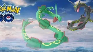 Shiny rayqaza raid weekend Pokemon GO