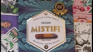 Mistifi Houdini Indica Cartridge 1g Unpacked