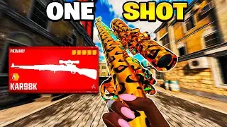 the KAR98 is *ONE SHOT* in WARZONE 3! 😍 (Best KAR98K Class Setup) - MW3