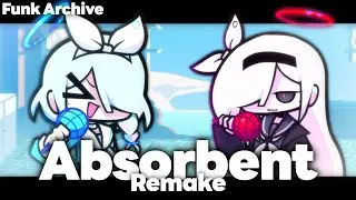 [Remake] Absorbent   But Arona and Plana sings it【Blue Archive×FNF】