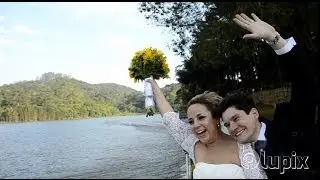 Casamento no Campo - Chegada com Lancha