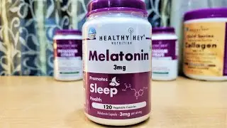 HealthyHey Melatonin Review | Best Melatonin Supplement | Sleep Supplement | Sleeping Pill