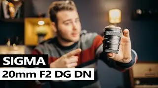 SIGMA 20mm F2 DG DN objektív bemutatása