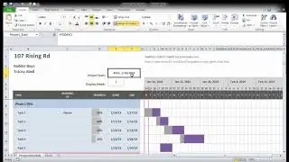 Using Excel to create a Gantt Chart - Project Management In Plain English