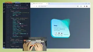 ASMR Programming - How to Create 3D Parallax Card Effect On Hover