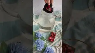 Хотите удивить гостей необычной подачей чая? Тогда вам нужны эти чайные бомбочки💥🤤