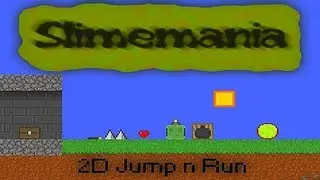 Slimemania - Jump 'n Run Spiel im Minecraft-Look