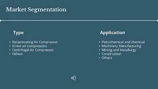 Industrial Air Compressor Market Size, Status and Industry Outlook | Industry Data Analytics | IDA