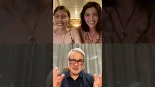 Прямой эфир в Instagram Валерия Меладзе с дочерьми (11.04.20)