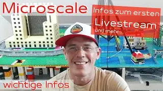 Wann ist der erste Livestream? | Kommen noch Stadt Updates? | LEGO® Klemmbaustein Stadt | Microscale