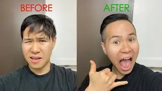DIY COVID-19 Quarantine Haircut! (Timelapse)