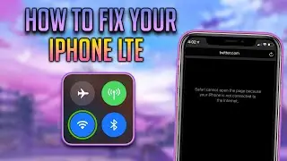 How To Fix Internet Not Working On iPhone/ How To Fix Mobile Data On iPhone Easy!