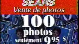 Pub Québec - Sears - Studio de photographie