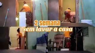 LAVANDO MINHA CASA| lavar o chão e passei pano no chão.