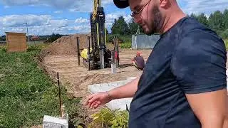 Забивные сваи. ЖБ сваи. Бетонные сваи.