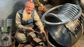 How Large Piston Rings are Made || Complete Manufacturing Process of Piston piston Rings
