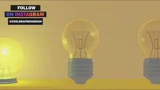 Bulbs glowing on their own | Cinema 4D | Graphics