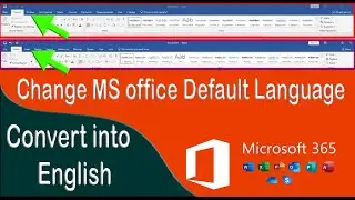 How To Fix Microsoft Office Default Language । Microsoft Office Language Settings