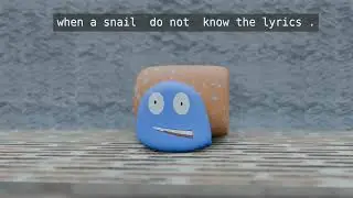 LOST OF SNAIL TALENT | BLENDER  SHORT CLIP  BY QUARSHVERSE