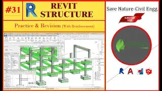 #31. Revit Structure Practice & Reinforcement Details.| Revision| Revit Structure For Free|. PART-02