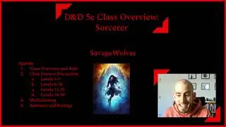 D&D 5e Class Overview #11: Sorcerer