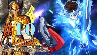Seiya y los demás llegan donde Siegfried | Seiya viste la armadura de Odin
