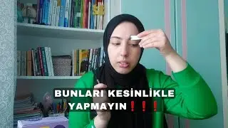 TÜY SARARTICI KREM İLE KAŞ RENGİ AÇMAK🙆🏻‍♀️ BUNLARI SAKIN YAPMAYIN❌