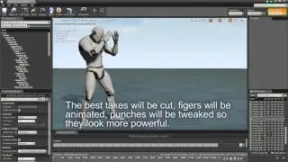 Raw Mocap session - UE4 making of fighting animations