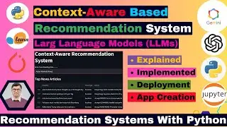 Context Aware Based Recommendation System Using Bert Embeddings Sentence Transformer Deep learning