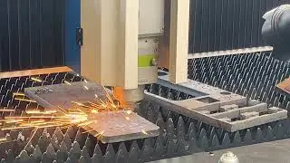 3 times laser beam perforation for thicker Cabon steel