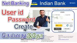 How to Open #NEW REGISTER And #ACTIVATE Indian Bank INTERNET BANKING Full DETAILS in TAMIL|#USER ID