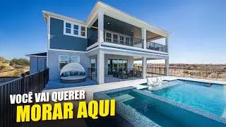 5 Quartos com Piscina! Essa Casa Modelo na Flórida Vai Te Deixar Sem Palavras