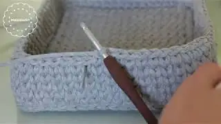 איך סורגים תפר שיבולים How to crochet the Waistcoat stitch