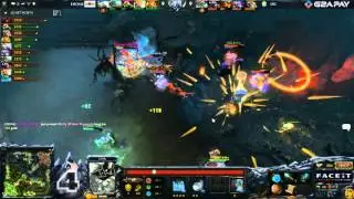 The Summit 4 OG vs Ehome Tuskar Aegis Steal and Huskar Rampage