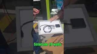 Prueba Resistencia y dureza Panel Solar Solarline 10wp