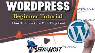 How to Structure Your Blog Post In 5 Easy Steps | SeekaHost Tutorials