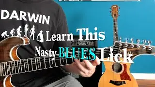 How To Play A Killer Blues Lick In A Minor 4K