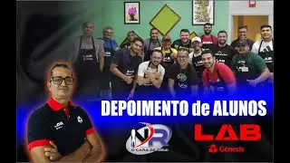 DEPOIMENTOS DE ALUNOS DO CURSO SERIGRAFIA LAB GÊNESIS FORTALEZA-CE