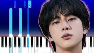 BTS Jin - The Astronaut (Piano Tutorial)