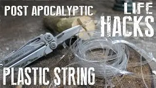 How To Make Improvised Plastic String - Post Apocalyptic Life Hacks - OffTheGarage