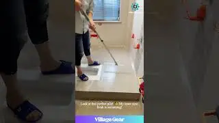 This Floor Squeegee is My Spirit Animal! 🙏 Cleaning ASMR Perfection! 