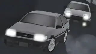 AE86 vs. AE86 Turbo - [Eurobeat Removed] - (Initial D Second Stage)