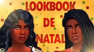 LOOKBOOK DE NATAL/INVERNO😍⛄| ESPECIAL DE NATAL | The Sims 4