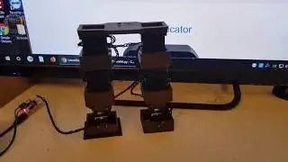 LX16A servo robot controlled using python 2.7 on windows