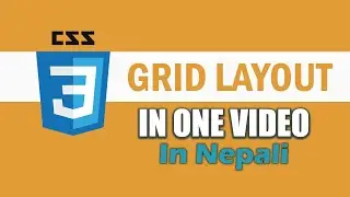 CSS Grid Layout in Nepali | Code with Bhurtel