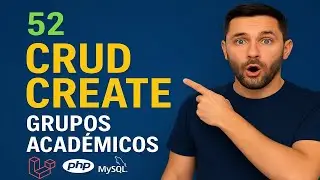 52 CRUD Create Academic Groups for Teachers | FullStack System Laravel PHP MySQL