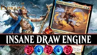 💧🔥 INSANE IZZET DRAW ENGINE | Diamond Eldraine WOE Standard | MTG Arena