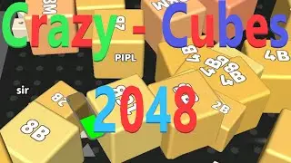 Crazy - Cubes 2048.io