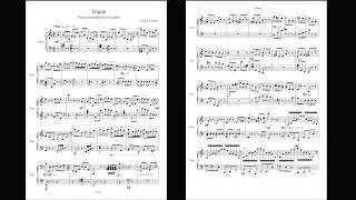 Andrei Fridman - Gigue. Irina Parshina (piano)