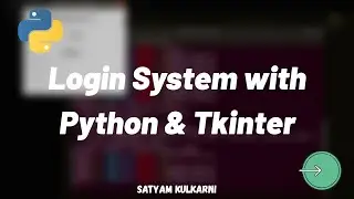 Login System with Python & Tkinter - Part 1